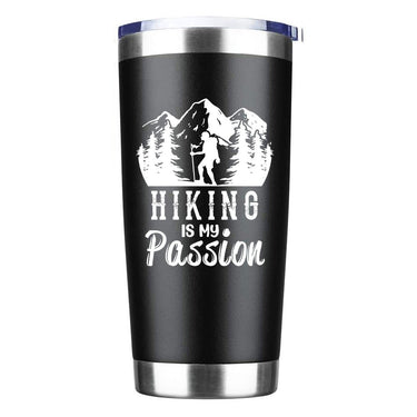 Hiking Is My Passion 20oz Tumbler Black